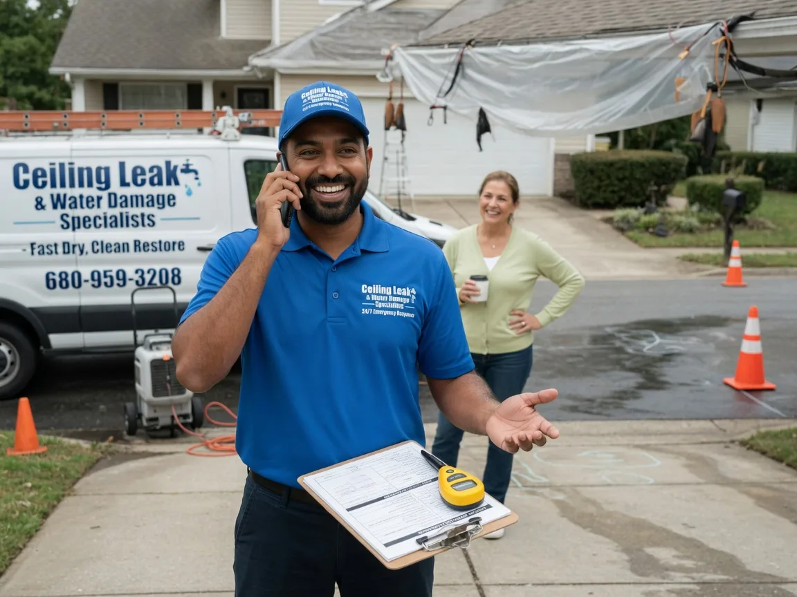 Ceiling Leak Cleanup Smyrna, SC FAQs